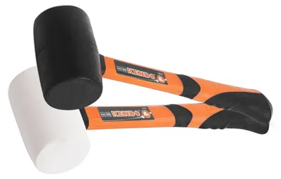 Produktbild von MAZZUOLA IN GOMMA M. FIBRA KENDO, 450 Gramm - Farbe: Schwarz