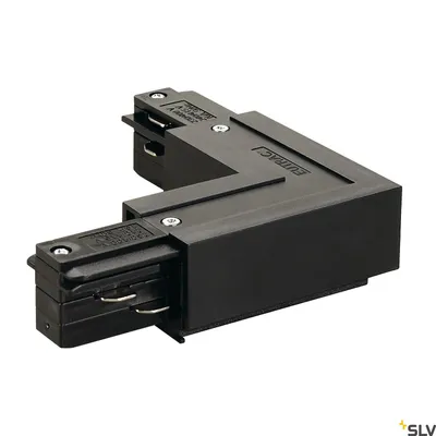 Obrázek produktu pro Eutrac 145680 High voltage mounting rail L-shape connector Overlangsverbinding Black