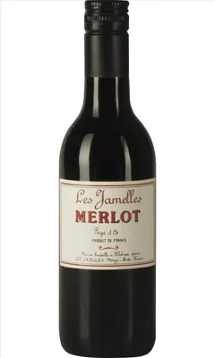 Produktbild von Les Jamelles Merlot Les Classiques Pays d'Oc 2023 Wein ( 1 x 0.25 L )