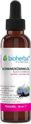 Produktbild von Bioherba Schwarzkümmelöl Reines Schwarzkümmel-Trägeröl 50 ml