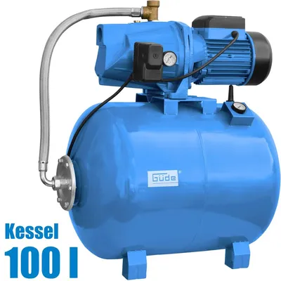 Produktbild von Güde Hauswasserwerk HWW 2100 G | 6000 l/h | Ansaughöhe 8 m | 100 L Kessel