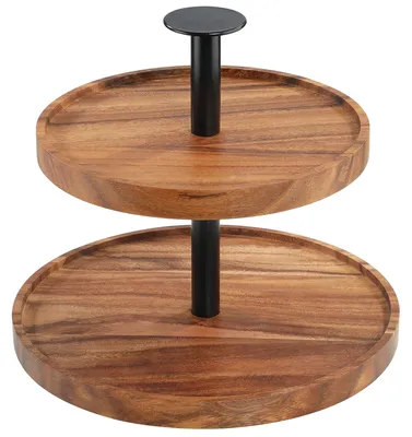 Produktbild von ZASSENHAUS Etagere 2-fach, Akazie