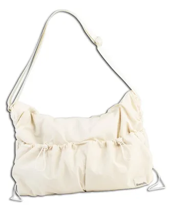 Produktbild von Bench Nylon washed Tasche Umhängetasche beige weiß OTI309N