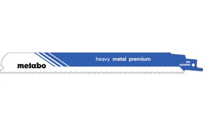 Produktbild von Metabo 628269000, Säbelsägeblatt, Metall, Bimetallisch, Blau, Weiß, 8+10, 2,5 mm