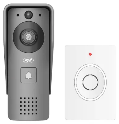 Productafbeelding van Intelligente videodeurbel PNI House 910, WiFi, HD, P2P, met elektrische deuropener