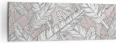 Produktbild von Bild auf Leinwand - Leinwandbild - Feder Grafiken - 160x50cm - Wand Bild - Wanddeko - Wandbilder - Leinwanddruck - Bilder - Kunstdruck - Wanddekoration - Leinwand bilder - Wandkunst - AB160x50-3560