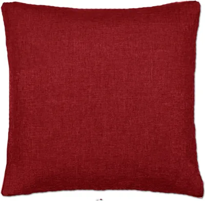 Produktbild von JEMIDI 2x Kissenbezug Kissenhülle 50x50 cm - 2er Set Kissen Bezüge Kissenhüllen im Leinenlook - Doppelpack Kissen Bezug Hülle - versch. Farben