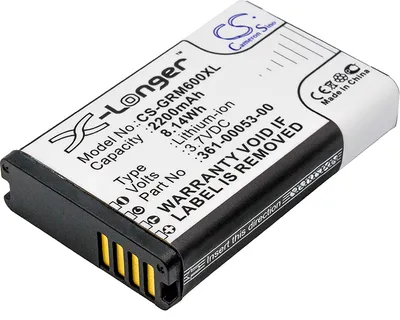 Image de TECHTEK Batterie compatible avec [Garmin] Alpha 100, Alpha 200, Alpha 200i, Alpha 300, Alpha 300i, Montana 600, Montana 600T, Montana 600t Camo, Mont