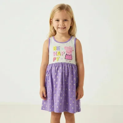 Produktbild von Peppa Wutz Pig Sommerkleid Kleid – Lila / 110