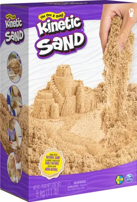 Obrázek produktu pro Kinetic sand 5 kg hnědého tekutého písku