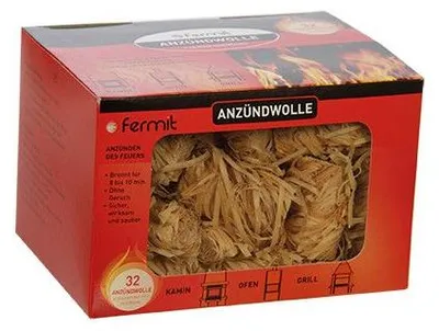 Produktbild von Fermit 11505 Anzündwolle 32er Box