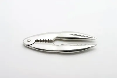 Hummerknacker aus Edelstahl, silber, 14 x 5 x 1 cm