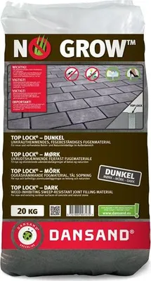 Produktbild von Unkrauthemmendes Fugenmaterial TOP LOCK NO GROW Dansand 3-10 mm,  20 kg, dunkel