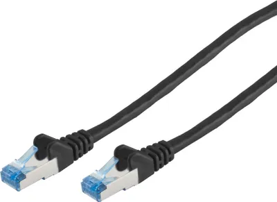 Produktbild von Patchkabel cat6A S/FTP PIMF schwarz 7,5m