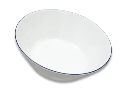 Zdjęcie produktu dla Thun 1794 Tom, miska na kompot, czeska porcelana, 24 cm, niebieska linia, Thun