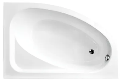 Produktbild von Design Badewanne Eck Wanne Acryl Eck Eckbadewanne Moderne Badewannen Wannen Weiß