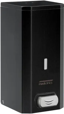 Produktbild von Mediclinics Sprühspender - 1500 ml - Edelstahl - schwarz pulverbeschichtet