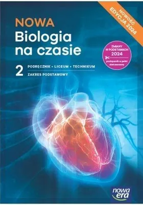 Immagine prodotto di WSiP NOWA Biologia na czasie 2. Podręcznik. Zakres podstawowy. Nowa Edycja, Edukacyjny, Polski, Broszurowa okładka, 288 stron(y)