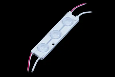 Immagine prodotto di Modulo LED 3x2835 0,72 W blu lente 160° IP67