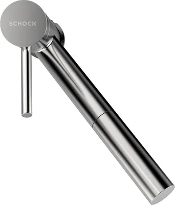 Immagine prodotto di Rubinetto Schock Altos W 529125EDM, acciaio inox massiccio, alta pressione, estraibile