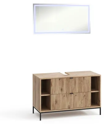 Produktbild von Badmöbel-Set Vicco Eliza Viking Oak 2-teilig, Model 59673