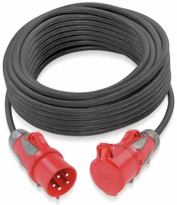 Zdjęcie produktu dla Przedłużacz PCE CEE, 32A, przewód 5x6mm², długość 25 metrów