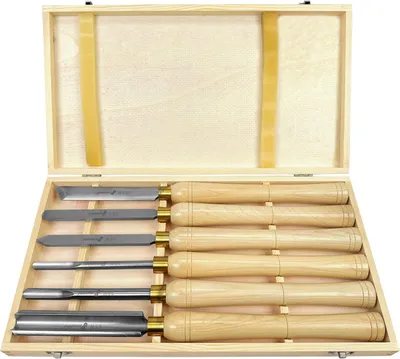 Produktbild von PAULIMOT Drechselmesser-Starter-Set, 8-teilig