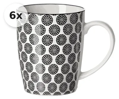 Immagine prodotto di Becher 350ml 6er Set Takeo Circles