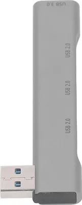 Obrázok produktu pre USB Hub Dock 4 porty USB3.0 2.0 5Gbps Hliníková zliatina Plug and Play OTG funkcia USB dokovacia stanica pre PC periférie