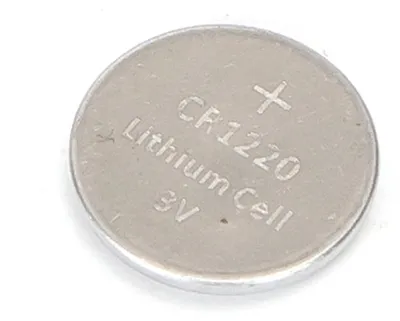 Produktbild von Knopfzelle CR1220, 3 V, 2 Stück, leistungsstark und zuverlässig, ideal für Uhren