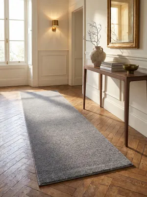 Teppich Grey Läufer im Wohnzimmer Einrichtungsidee