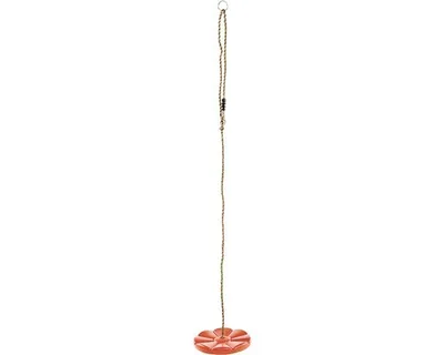 Produktbild von AXI Tellerschaukel in Rot | Teller Schaukel aus Kunststoff 27 cm groß für Kinder | Indoor / outdoor geeignet