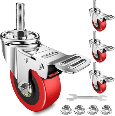 Produktbild von Grossrollen-Set - Möbelrollen - Transportrollen - für große und schwere Gegenstände