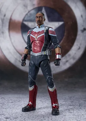 Image de Bandai Tamashii Nations The Falcon and the Winter Soldier S.H. Figuarts Figurine Falcon 15 cm BTN60873-4