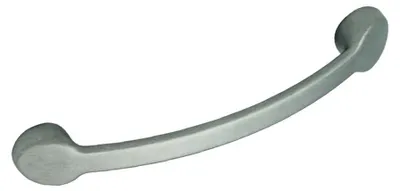 Produktbild von Möbelschrankgriff aus Zinklegierung (Zamac) mit Aluminiumlackierung, 96 mm