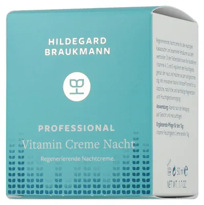Produktbild von Hildegard Braukmann Professional Vitamin Creme Nacht (50 ml)