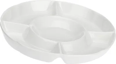 Immagine prodotto di La Porcellana Bianca vassoio rotondo per snack 25,5 cm P001903025