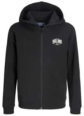 Produktbild von Jack&Jones Übergrößen Sweatjacke schwarz JJAERO