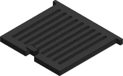 Produktbild von Kaminrost / Ascherost 247x217x15mm passend für Olsberg Prismo**