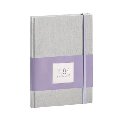 Produktbild von Hahnemühle 1584 by Hahnemühle - Notizbuch - 90 g/m² - flieder - A5 - 200 Blatt