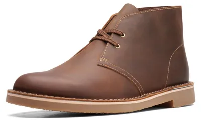 Productafbeelding van Clarks Bushacre 3 enkellaars voor heren, met bijenwas behandeling, maat 44.5 EU