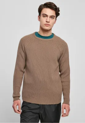 Immagine prodotto di Pánský svetr Urban Classics Maglione Raglan a coste darkkhaki - S