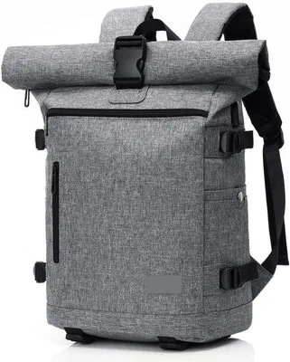 Produktbild von Rucksack für Damen - Rolltop Laptoprucksack für 17 Zoll Laptops