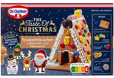 Produktbild von Dr. Oetker The Taste of Christmas Knusperhäuschen 403g