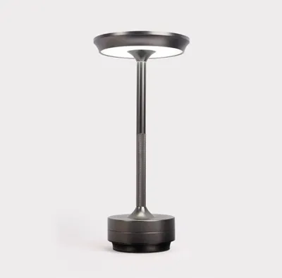 Image de Lampe LED de Table Dorée Design Moderne Éclairage Variable