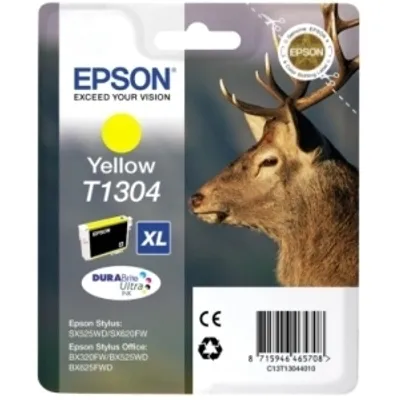 Produktbild von Epson Stag Tintenpatrone Yellow T1304 DURABrite Ultra Ink, Hohe (XL-) Ausbeute, Gelb, Tinte auf Pigmentbasis, 1 Stück(e)