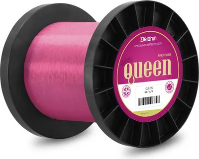 Produktbild von DELPHIN QUEEN Carp, 15000m, 0,35mm, 9.1kg / 20,06lbs, rosa, Monofile Angelschnur, 101002819