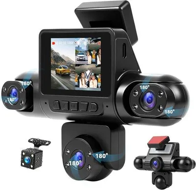 Zdjęcie produktu dla Dashcam 5-kanałowa, 1080P, kamera samochodowa z 5 obiektywami