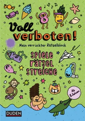 Produktbild von Voll verboten! Mein verrückter Rätselblock 3 - Ab 8 Jahren