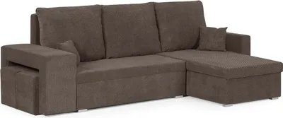 Produktbild von DOTEX2 Ecksofa mit Schlaffunktion - Braun